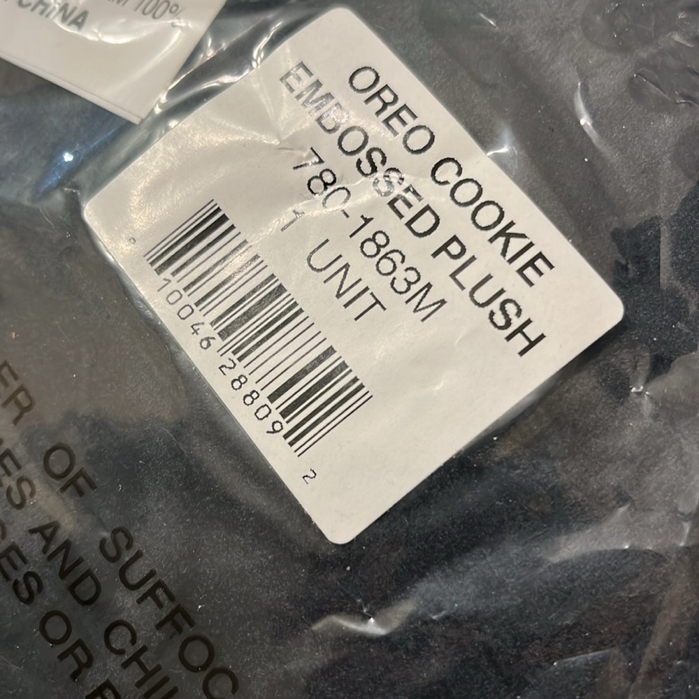 Oreo Cookie Plush Pillow—15” - Picture 3 of 4